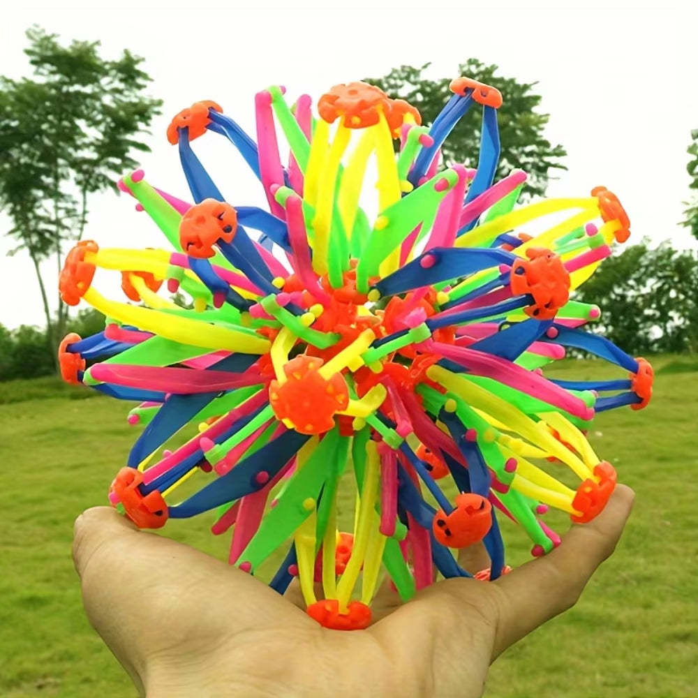 Large Retractable Balls, a Blooming Ball That Can Be Enlarged or Reduced, an Outdoor Toy Shrinking Ball or Expanding Ball