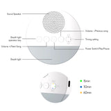 White Noise Sleep Machine Built-In 6 Soothing Sound Soft Breath Light 15/30/60 Intelligent Timing Sleep Machine of All Ages