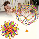 Large Retractable Balls, a Blooming Ball That Can Be Enlarged or Reduced, an Outdoor Toy Shrinking Ball or Expanding Ball