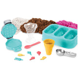 Scents, Ice Cream Treats Playset, 3 Colors Scented Play Sand & 6 Tools, Sensory Toys, Christmas Gifts for Kids Ages 3+