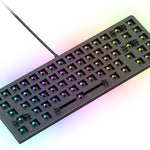 GMMK 2 Gaming Keyboard Base- Compact Barebones Kit - TKL Hot Swappable DIY Black Modular Keyboard - Wired, RGB Backlit - PC Setup Accessories- 65%, Black