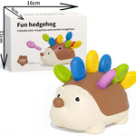 Hedgehog Montessori Baby Toys Hand-Eye Coordination Fine Motor Training Develop Concentration Children Sensory Educational Toy