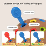 Hedgehog Montessori Baby Toys Hand-Eye Coordination Fine Motor Training Develop Concentration Children Sensory Educational Toy