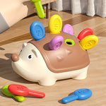 Hedgehog Montessori Baby Toys Hand-Eye Coordination Fine Motor Training Develop Concentration Children Sensory Educational Toy