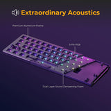 GMMK 2 Gaming Keyboard Base- Compact Barebones Kit - TKL Hot Swappable DIY Black Modular Keyboard - Wired, RGB Backlit - PC Setup Accessories- 65%, Black