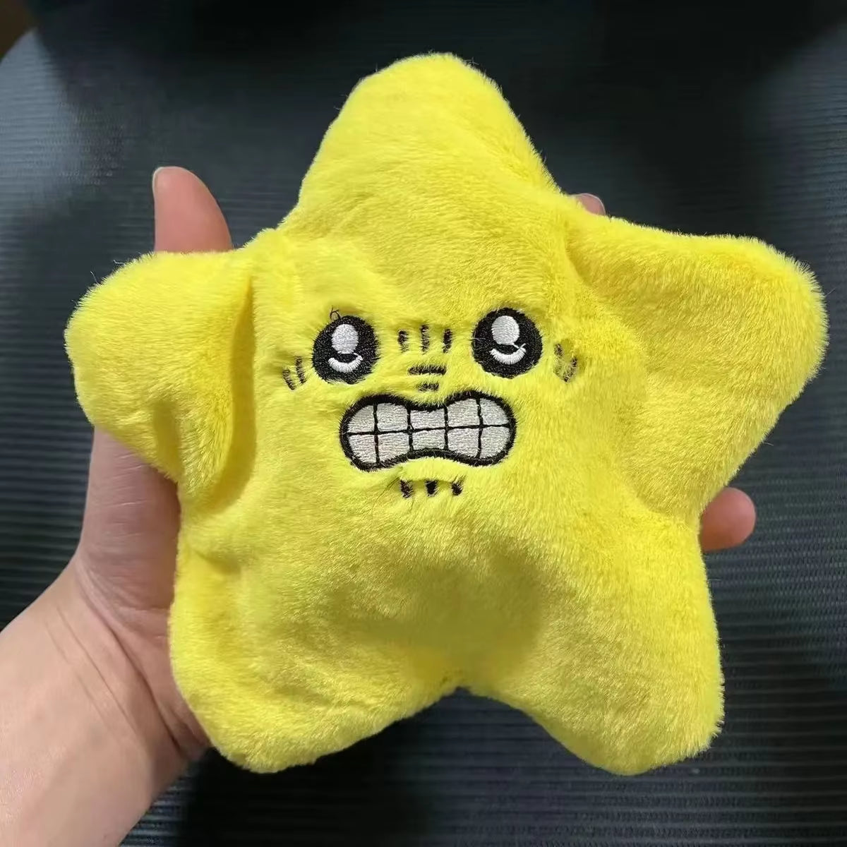 Dancing Stars Plush Toy Cute Moving Meteor Pendant Doll Backpack Ornament Stuffed Doll Swinging Stars Keychain Gifts for Kids