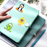 Animal Gem Sticker 4Pcs Diamond Painting Stickers Kits Art Crafts Handmade DIY Cartoon Stickers for Kids Beginner Children Gift