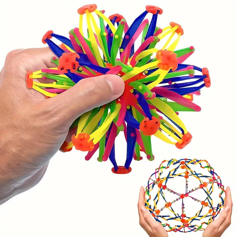 Large Retractable Balls, a Blooming Ball That Can Be Enlarged or Reduced, an Outdoor Toy Shrinking Ball or Expanding Ball