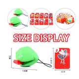 Frog Lizard Mask Wagging Tongue Lick Cards Board Games for Children Family Party Toys Antistress Funny Desktop Puzzle Game Toys