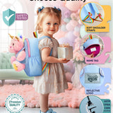 Pink Unicorn Toys for 3 Year Old Girl, 3 Year Old Girl Gifts, Gifts for 2 Year Old Girls, Gifts for 3 Year Old Girl, Toddler Unicorn Backpack