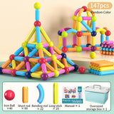 Kids Magnetic Construction Building Blocks Set 