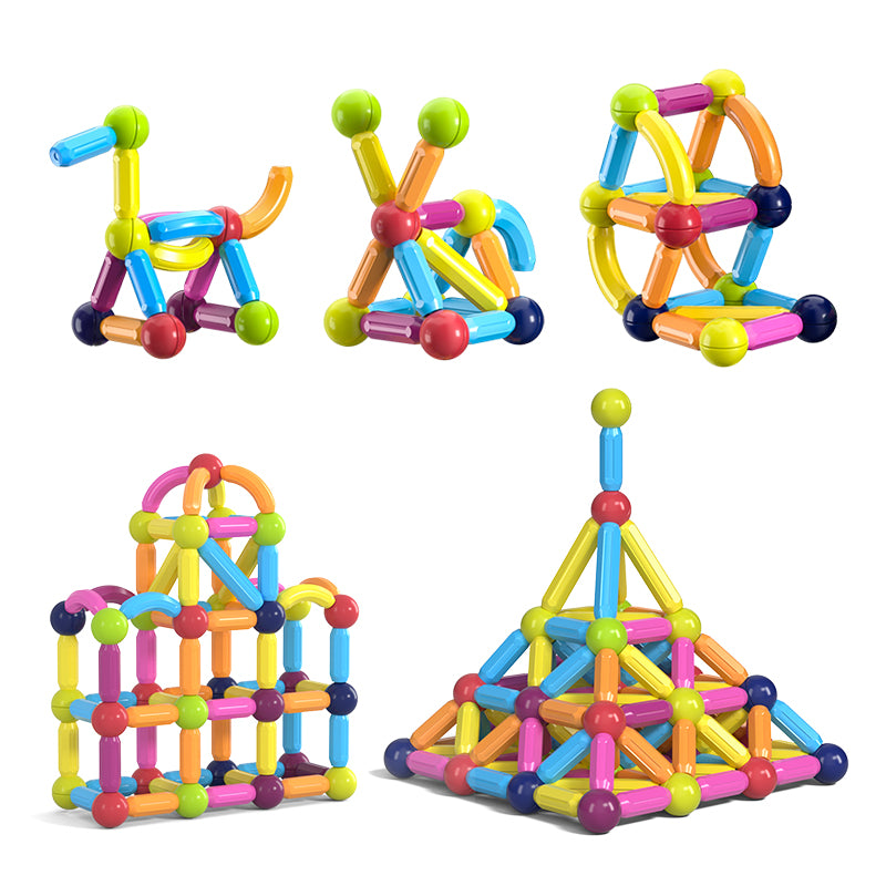 Kids Magnetic Construction Building Blocks Set 