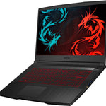 GF65 Gaming Laptop, 15.6" FHD 144Hz Display, Intel Core I5-10500H, 64GB DDR4 Memory, 2TB Pcie SSD, Geforce RTX 3060 Graphics, Backlit Keyboard, Webcam, Type-C, HDMI, Windows 11 Home, Black