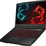 GF65 Gaming Laptop, 15.6" FHD 144Hz Display, Intel Core I5-10500H, 64GB DDR4 Memory, 2TB Pcie SSD, Geforce RTX 3060 Graphics, Backlit Keyboard, Webcam, Type-C, HDMI, Windows 11 Home, Black