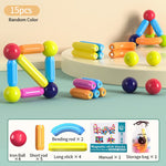 Kids Magnetic Construction Building Blocks Set 