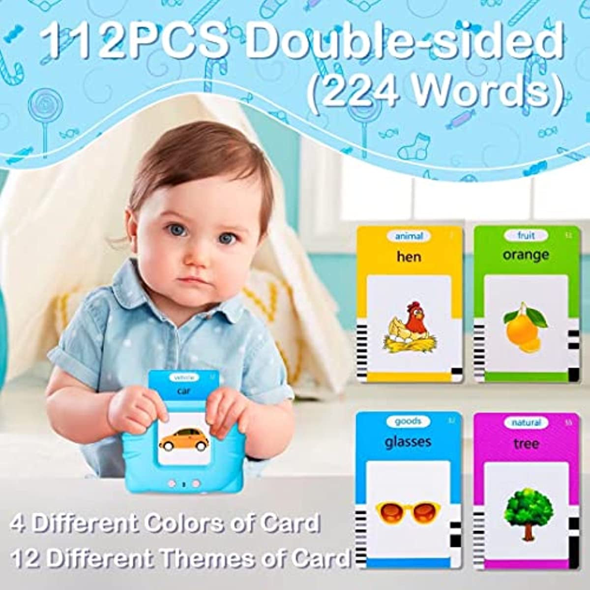 Early Educational Talking Flash Cards Toys